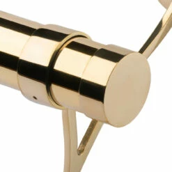 External Flat End Cap - Polished Brass - 2" OD -PourLab Zone 00 600W 2 External Flat End Cap Polished Brass 2 OD 3 35780.1598454806