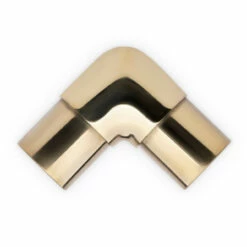 Flush Side Outlet Elbow Fitting - Polished Brass - 1.5" OD -PourLab Zone 00 733 1H Flush Side Outlet Elbow Polished Brass 1 pt 5 OD 04 1 71067.1598455116