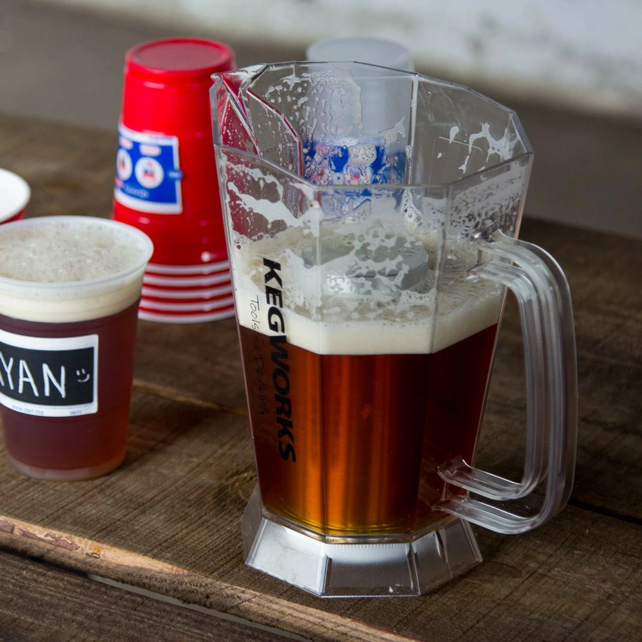 Polar Beer Pitcher With Ice Core - 60 Oz 4 Polar Beer Pitcher With Ice Core - 60 Oz - Image 2