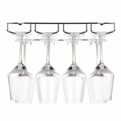 4-Channel Glass Rack - Chrome