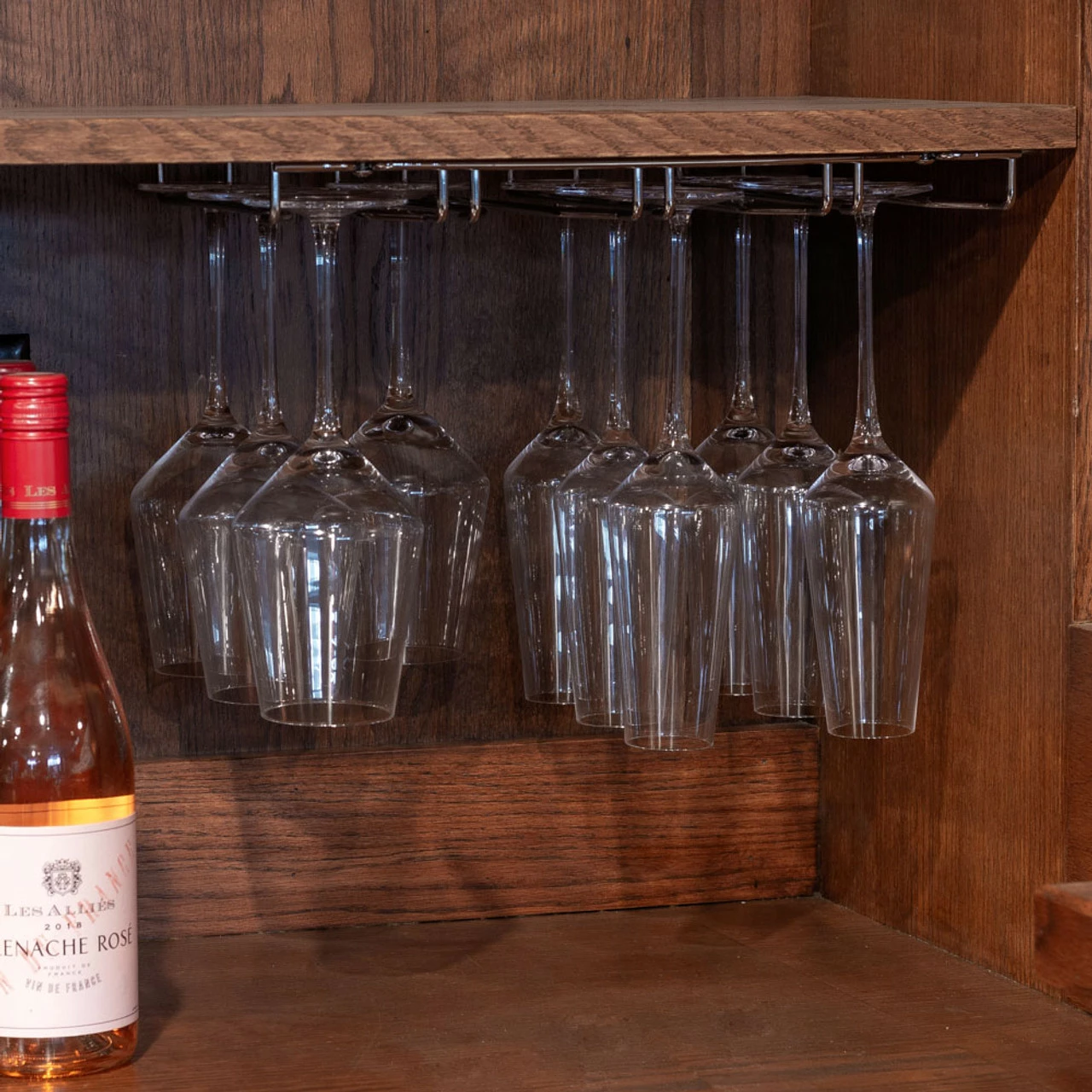 4-Channel Glass Rack - Chrome 8 4-Channel Glass Rack - Chrome - Image 6