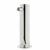 Draft Tower - 100% Stainless Steel Contact - 3" Column - 1 Tap - No Faucets -PourLab Zone 1 faucet no faucet 2 35648.1590769911