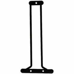 Glass Hanger Rack - Matte Black - 10"L