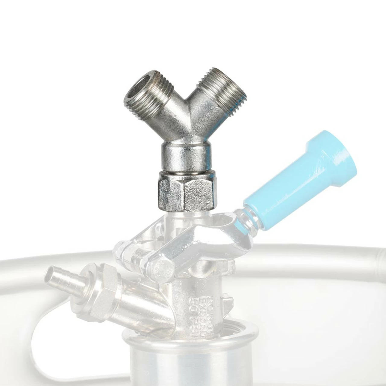 Beer Y Adapter - 3/8" Bore 4 Beer Y Adapter - 3/8" Bore - Image 2