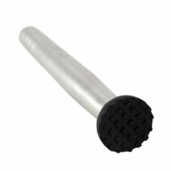 Stainless Steel Muddler With Rubber Head - 10"L -PourLab Zone 178152 stainless steel muddler with rubber head b2 2 05919.1590771392