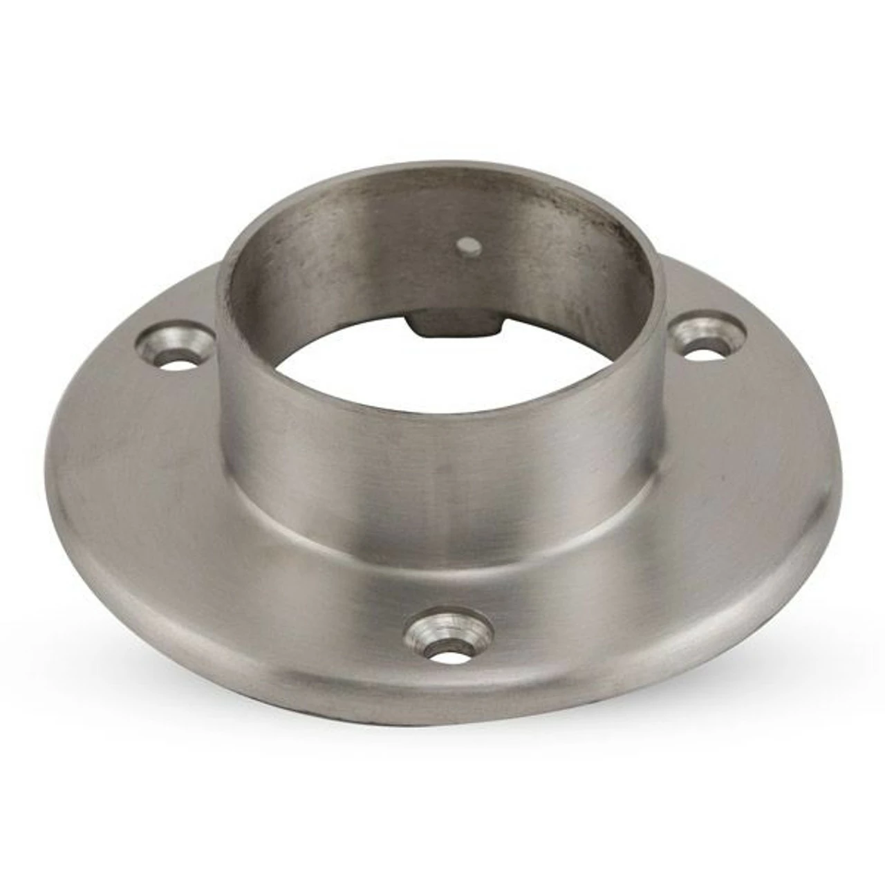3" Wall Flange - Brushed Stainless Steel - 1.5" OD 3 3" Wall Flange - Brushed Stainless Steel - 1.5" OD