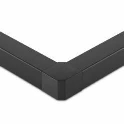 Flush Elbow Fitting 90 Degree - Matte Black - 1.5" Square -PourLab Zone 18003257 Flush Elbow Fitting 90 Degree Matte Black 1.5 Square 03 53223.1652193553