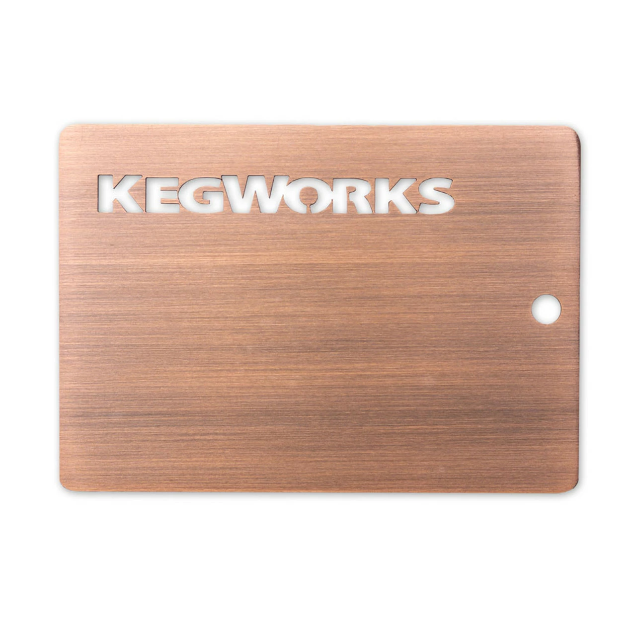 None KegWorks Antique Copper Sample Chip 4 None KegWorks Antique Copper Sample Chip - Image 2