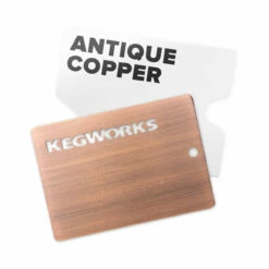 None KegWorks Antique Copper Sample Chip