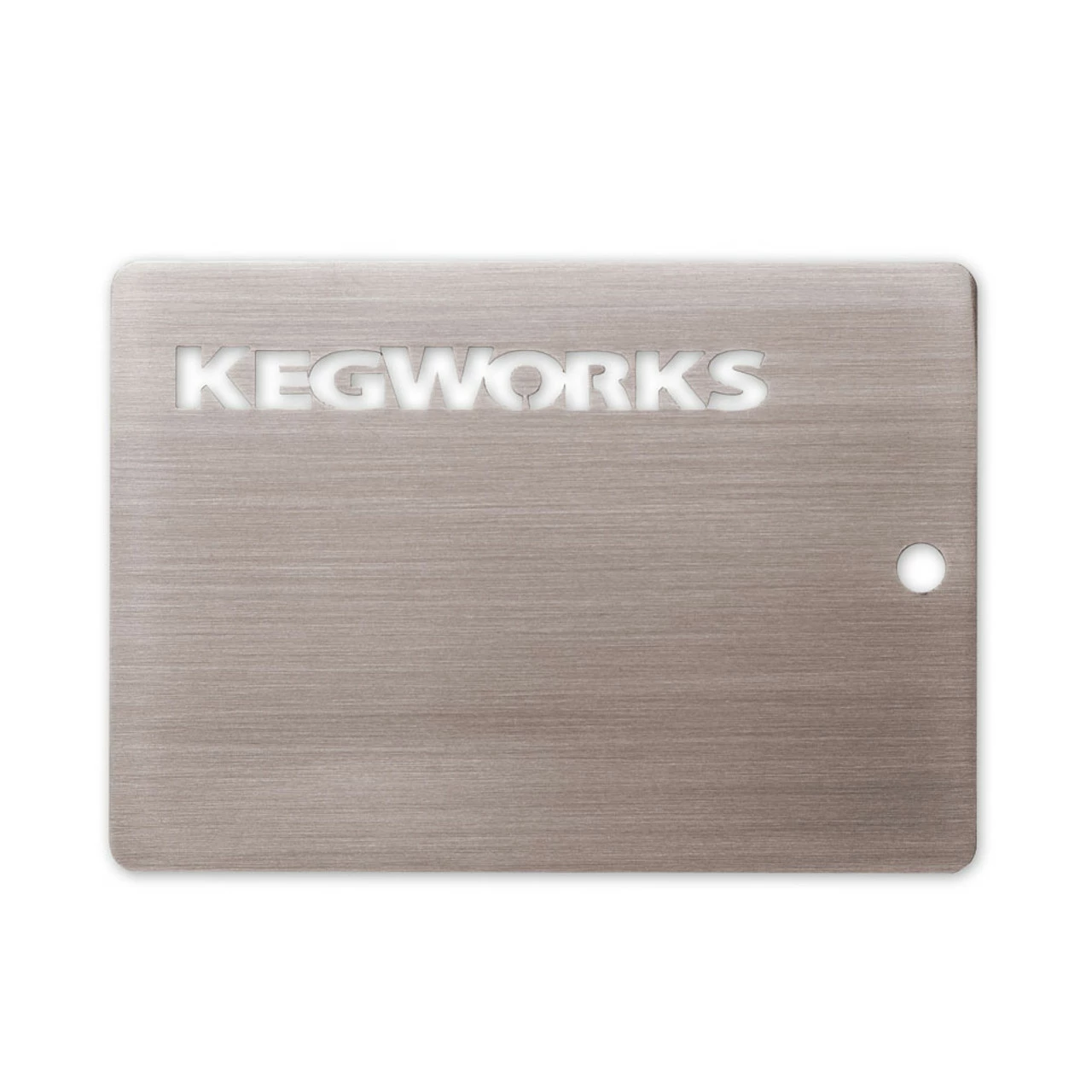 None KegWorks Pewter Sample Chip 4 None KegWorks Pewter Sample Chip - Image 2