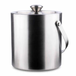 Behind The Bar® Stainless Steel Double Walled Ice Bucket - 1.5 Quarts