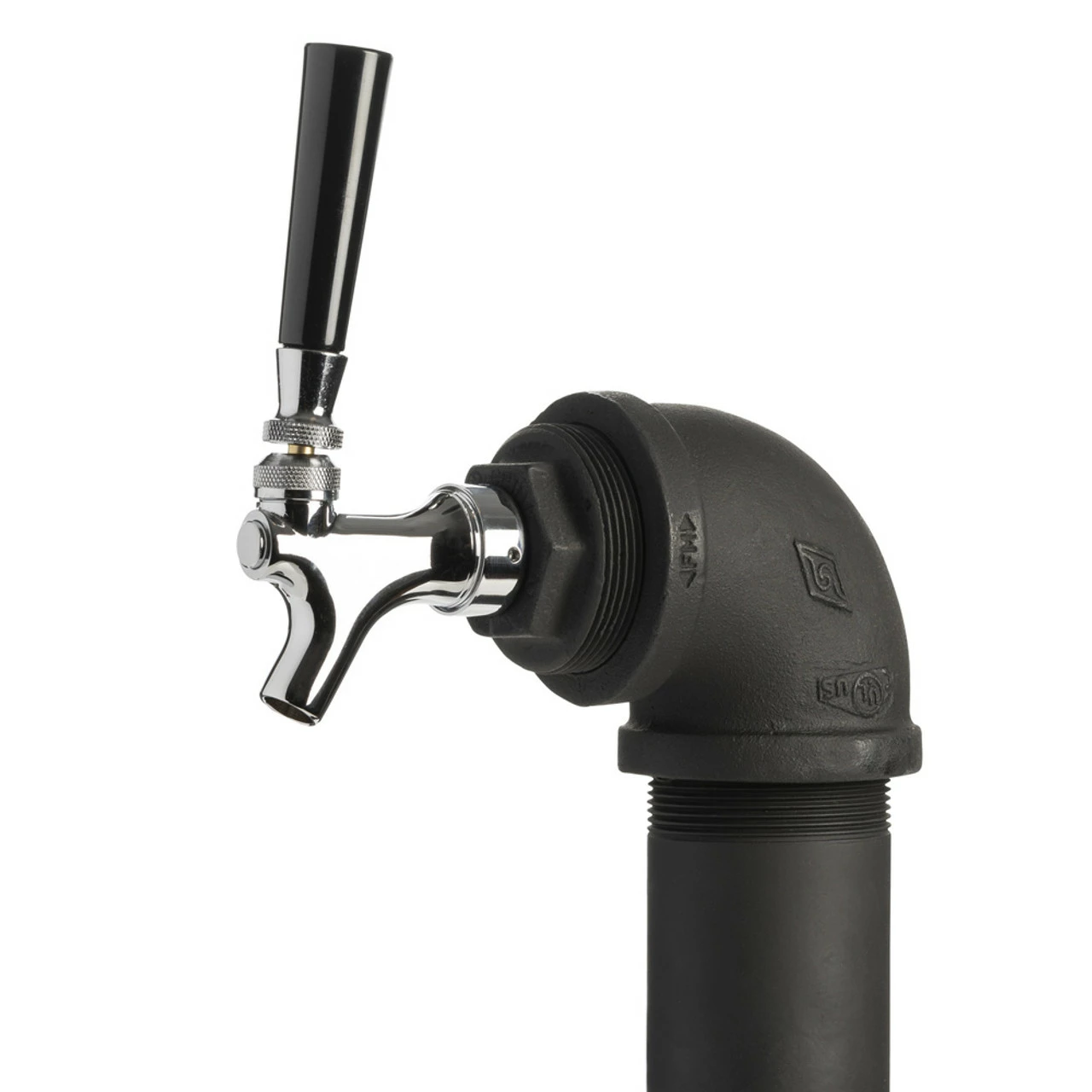 Draft Beer Tower - Black Iron - Single Tap - Standard Stainless Steel Faucet 4 Draft Beer Tower - Black Iron - Single Tap - Standard Stainless Steel Faucet - Image 2