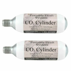1/4 Keg CO2 Refill Bulbs For The Leland CO2 PicnicTap - 2 PACK