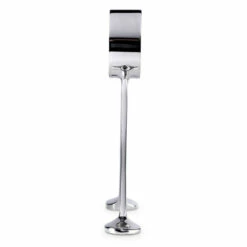 Floor Mount Foot Rail Bracket - Polished Stainless Steel - 2" OD -PourLab Zone 22 S914 2 Floor Mount Foot Rail Bracket Polished Stainless Steel 02 66273.1595354980