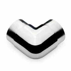 Flush Elbow Fitting 90 Degree - Polished Stainless Steel - 2" OD