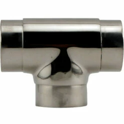 Flush Tee Hand Rail Fitting - Polished Stainless Steel - 2" OD 8 Flush Tee Hand Rail Fitting - Polished Stainless Steel - 2" OD -PourLab Zone 22 s962 2 polished steel arm fit b3 1 40527.1590767897