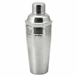 Viski Hammered Stainless Steel Cocktail Shaker - 24 Oz