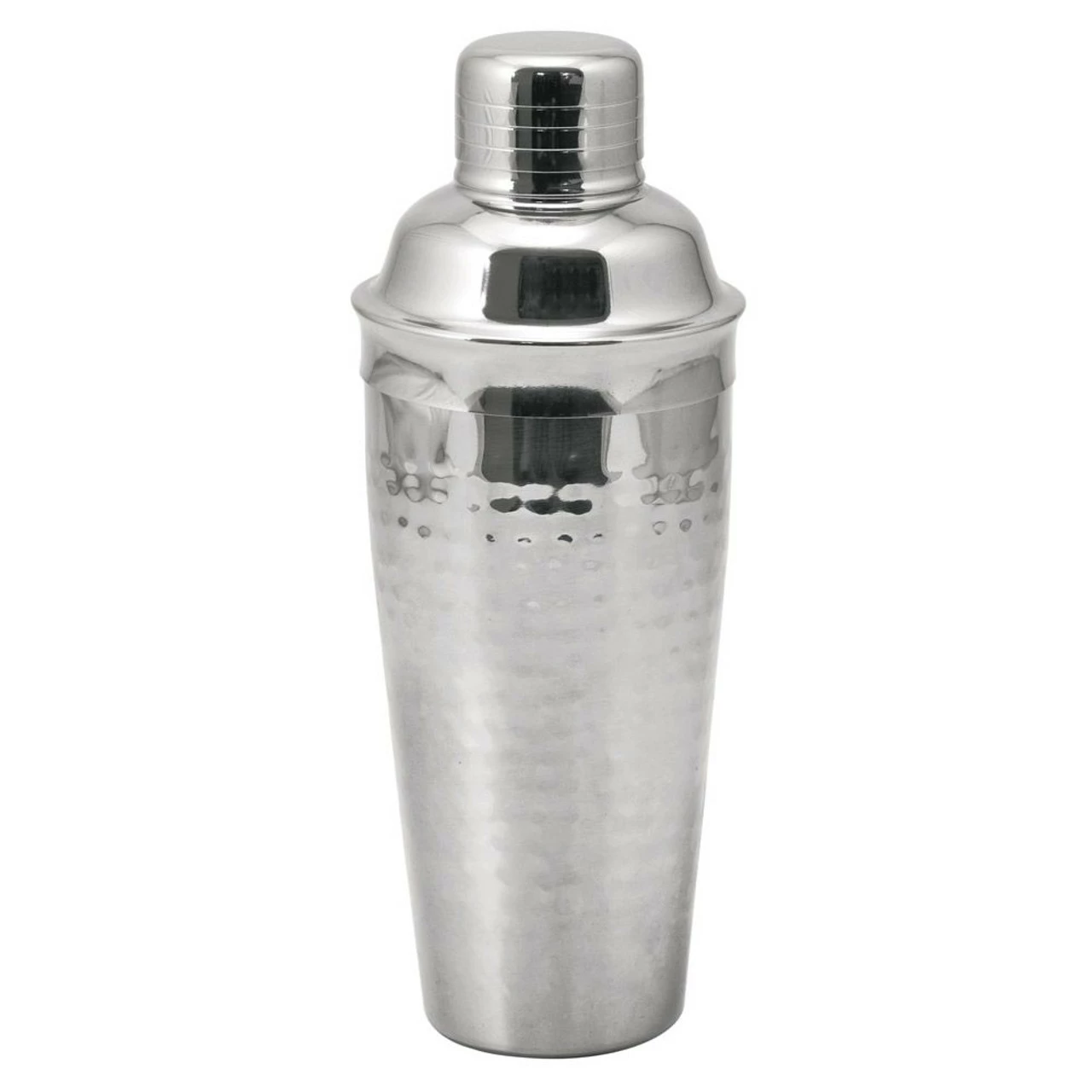 Viski Hammered Stainless Steel Cocktail Shaker - 24 Oz 3 Viski Hammered Stainless Steel Cocktail Shaker - 24 Oz