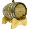 Oak Beverage Dispensing Barrel With Steel Bands 1 Oak Beverage Dispensing Barrel With Steel Bands -PourLab Zone 2lsteel 2 barrel b1 91672.1590770524