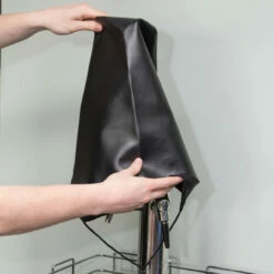 KegWorks Kegerator Beer Tower Cover - Black -PourLab Zone 30400 kegworks kegerator beer cover 17 43803.1590764947