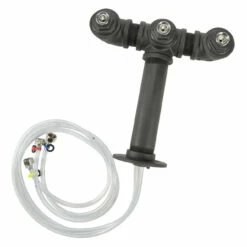 Draft Beer Tower - Black Iron - Triple Tap - Perlick 630SS Faucet -PourLab Zone 3perlickblkiron 16057 draft beer tower black iron triple tap perlick 630ss f 02 63571.1590768095