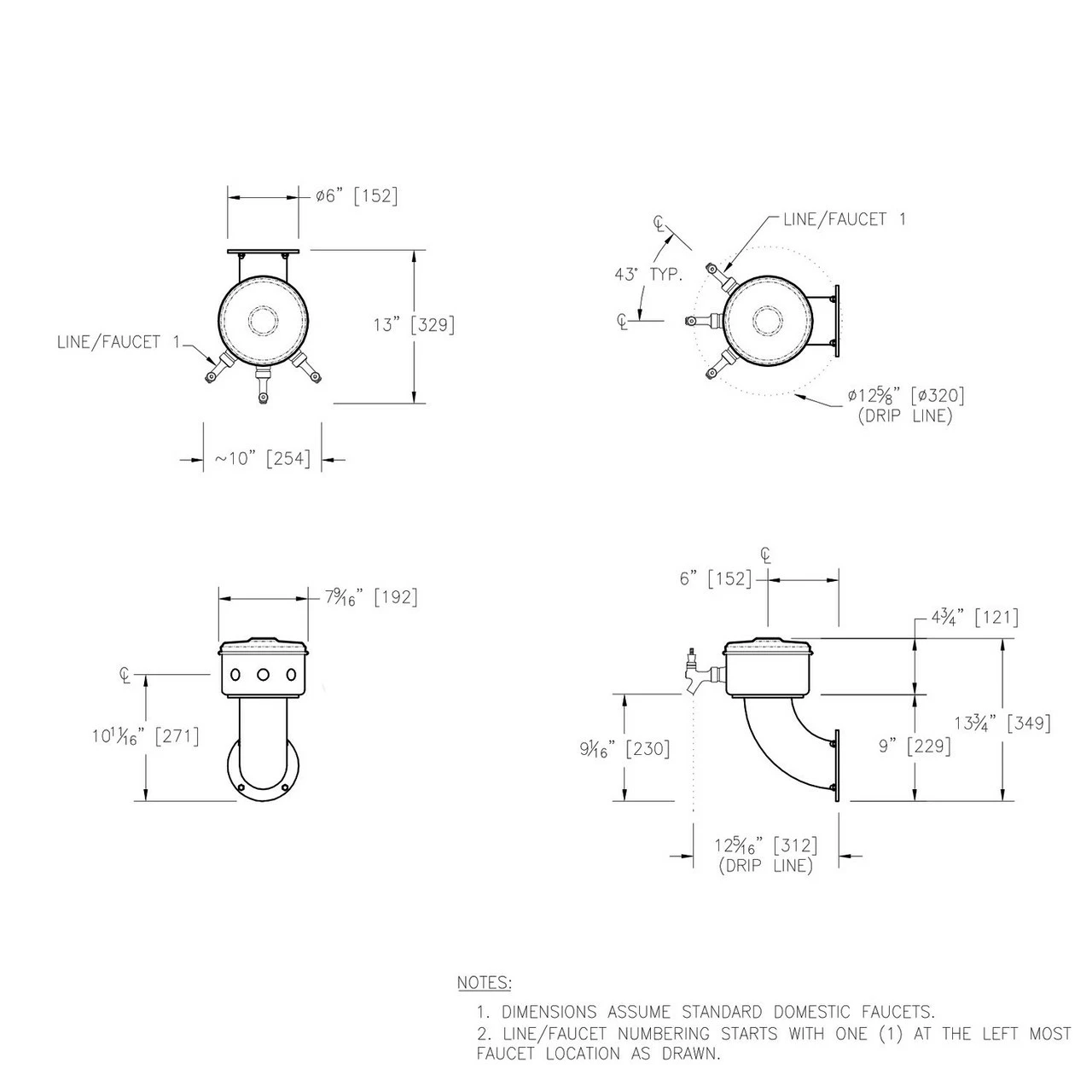Lantern Wall Mount Draft Beer Tower - Glycol Cooled - 3 To 5 Faucets 6 Lantern Wall Mount Draft Beer Tower - Glycol Cooled - 3 To 5 Faucets - Image 4