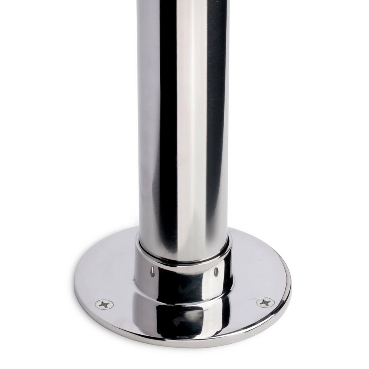 5" Heavy Duty Floor / Ceiling Flange - Polished Stainless Steel - 2" OD 6 5" Heavy Duty Floor / Ceiling Flange - Polished Stainless Steel - 2" OD - Image 4