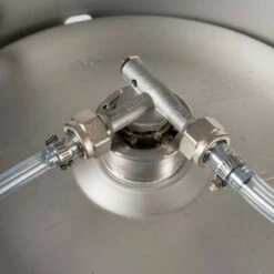 Perlick Lo-Boy Low Profile US Sankey Keg Coupler - D System - Stainless Steel -PourLab Zone 40030 low profile us sankey keg coupler d system 05 17864.1680535061