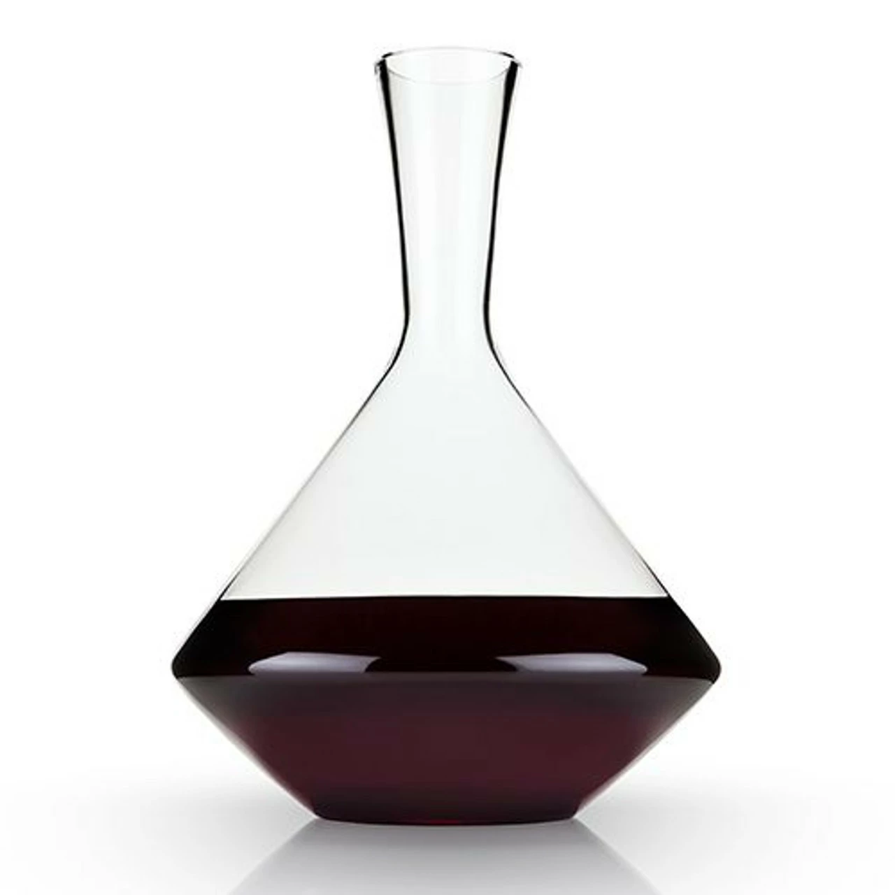 Viski Raye Angled Crystal Wine Decanter - 60 Oz 3 Viski Raye Angled Crystal Wine Decanter - 60 Oz
