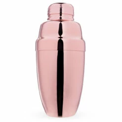 Viski Professional Heavyweight Cocktail Shaker - 17 Oz - Copper-Plated