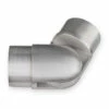 Adjustable Flush Elbow - Brushed Stainless Steel - 2" OD -PourLab Zone 49 732A 216 Adjustable Flush Elbow Brushed Stainless Steel 2 OD 01 03810.1595356220