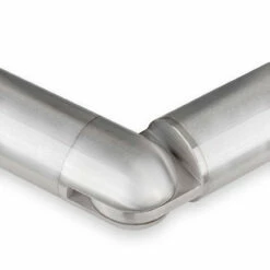 Adjustable Flush Elbow - Brushed Stainless Steel - 2" OD -PourLab Zone 49 732A 216 Adjustable Flush Elbow Brushed Stainless Steel 2 OD 02 47997.1595356221