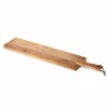 Rustic Farmhouse Acacia Wood Charcuterie & Tapas Board - 26.5"L -PourLab Zone 5970 Rustic Farmhouse Acacia Wood Charcuterie and Tapas Board 26 pt 5L 01 50596.1616180327