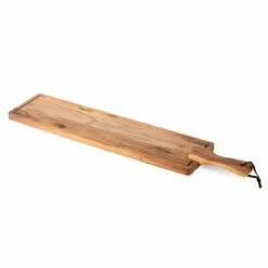 Rustic Farmhouse Acacia Wood Charcuterie & Tapas Board - 26.5"L