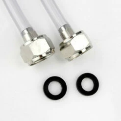 Beer Line Jumper - 3/16" ID - 5' Vinyl Hose W/ Connectors -PourLab Zone 600 60 beer line b3 1 43249.1590768332