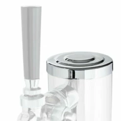3" Chrome Replacement Draft Beer Tower Cap -PourLab Zone 618 cap 3 inches chrome replacement draft beer tower cap 0007 02762.1590768377