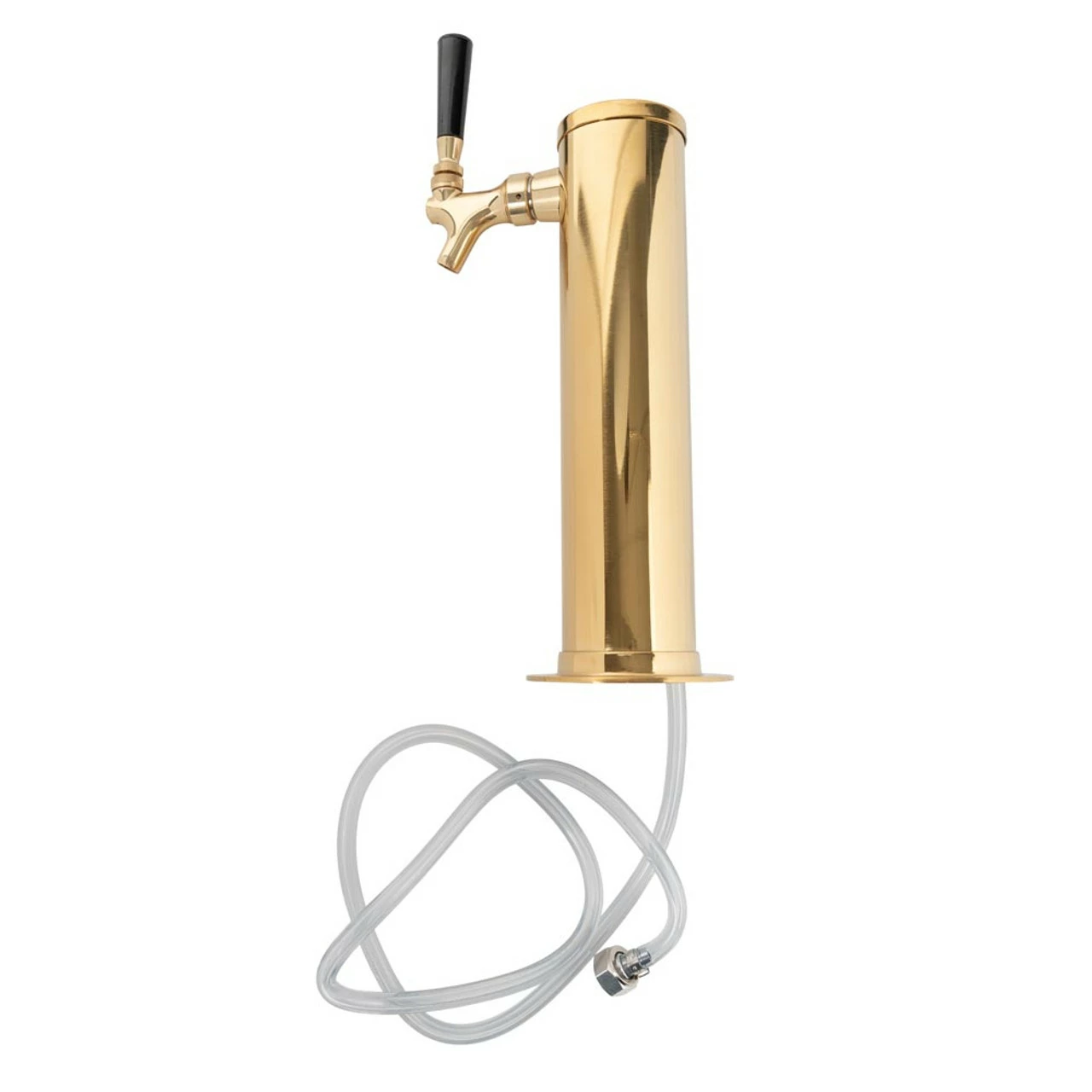Draft Beer Tower - Brass - 3" Column - 1 Faucet - Image 2