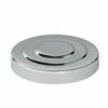 Replacement Draft Beer Tower Cap - 2 1/2" Diameter - Chrome -PourLab Zone 6500a 17174 chrome replacement draft beer tower cap 01 60707.1590768415
