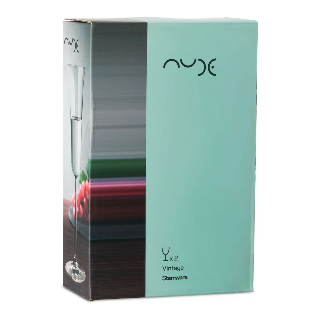 Nude Glass Vintage Crystal Flared Grappa Glasses - 3.72 Oz - Set Of 2 5 Nude Glass Vintage Crystal Flared Grappa Glasses - 3.72 Oz - Set Of 2 - Image 3