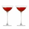 Nude Glass Savage Coupetini Cocktail Glasses - 5.75 Oz - Set Of 2