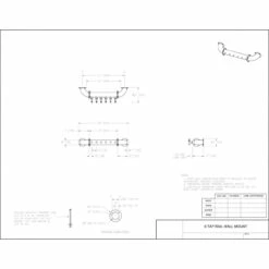 Wall Mount Rail Draft Beer Tower - Glycol Cooled - 6 To 12 Faucets -PourLab Zone 6 Tap RAIL 1 44003.1622571166