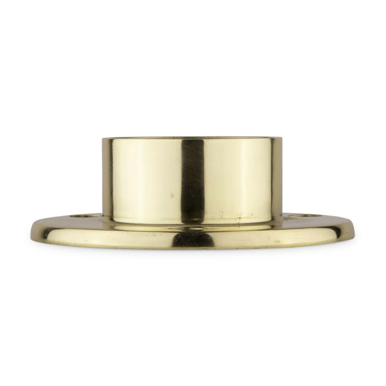 4" Wall Flange - Polished Brass - 2" OD 4 4" Wall Flange - Polished Brass - 2" OD - Image 2