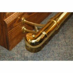 Scroll End Cap - Polished Brass - 2" OD -PourLab Zone 76944 2 decocap b1 1 42874.1590768546