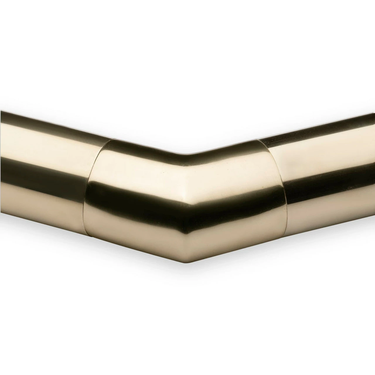 Flush Angle Fitting 135(45) Degree - Polished Brass - 2" OD 5 Flush Angle Fitting 135(45) Degree - Polished Brass - 2" OD - Image 3
