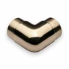 Flush Elbow Fitting 90 Degree - Polished Brass - 2" OD