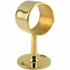 Center Post Foot Rail Bracket - Polished Brass - 2" OD -PourLab Zone 76970 2 centerpost b5 1 92404.1590768557