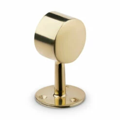 Center Post End Cap - Polished Brass - 2" OD