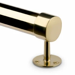 Center Post End Cap - Polished Brass - 2" OD 8 Center Post End Cap - Polished Brass - 2" OD -PourLab Zone 76971 2 Center Post End Cap Polished Brass 2 OD 04 38026.1598456229