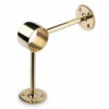 90 Deg. Post Foot Rail Bracket - Polished Brass - 2" OD 2 90 Deg. Post Foot Rail Bracket - Polished Brass - 2" OD -PourLab Zone 76979 2 90 deg pt Post Foot Rail Bracket Polished Brass 2 OD 01 31962.1598456299