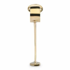 Combination Foot Rail Bracket - Polished Brass - 1.5" OD -PourLab Zone 8011 Combination Foot Rail Bracket Polished Brass 1 pt 5 OD 03 14704.1598455187